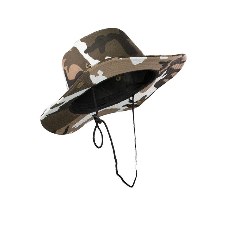 CHILLMEISTER – Bucket Hat Camo Brown