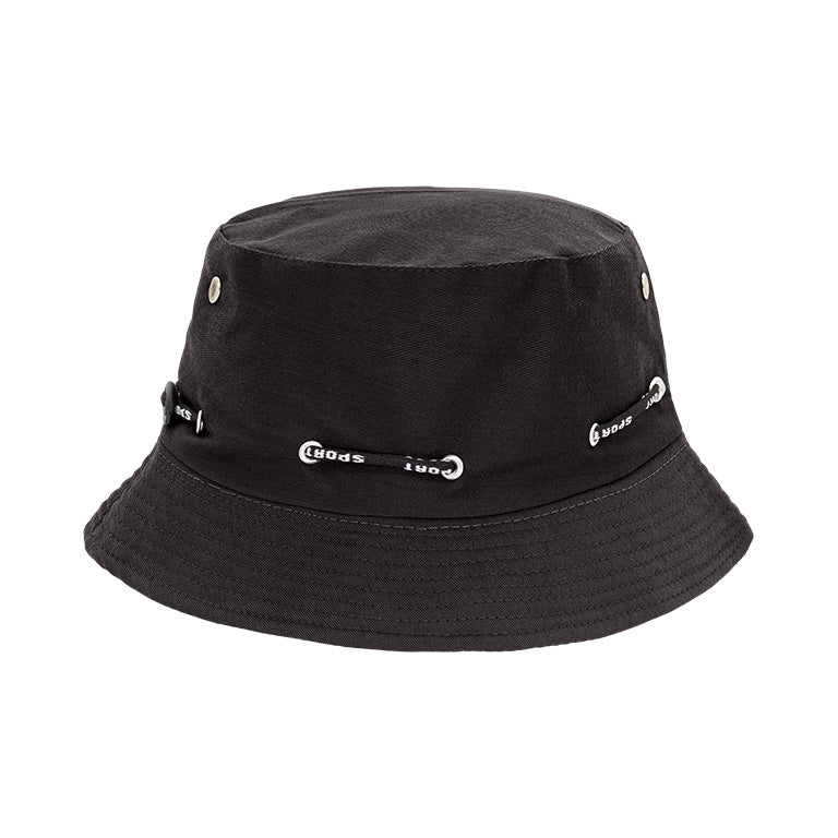 CHILLMEISTER – Floppy Bucket Hat - Black