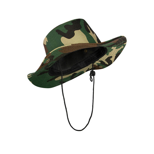 Bucket Hat Camo Green